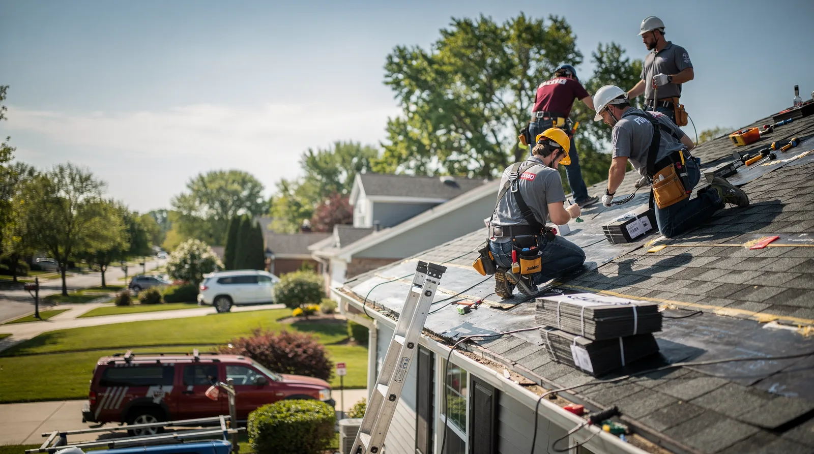 Roof Repair in Saint Nazianz, WI around you